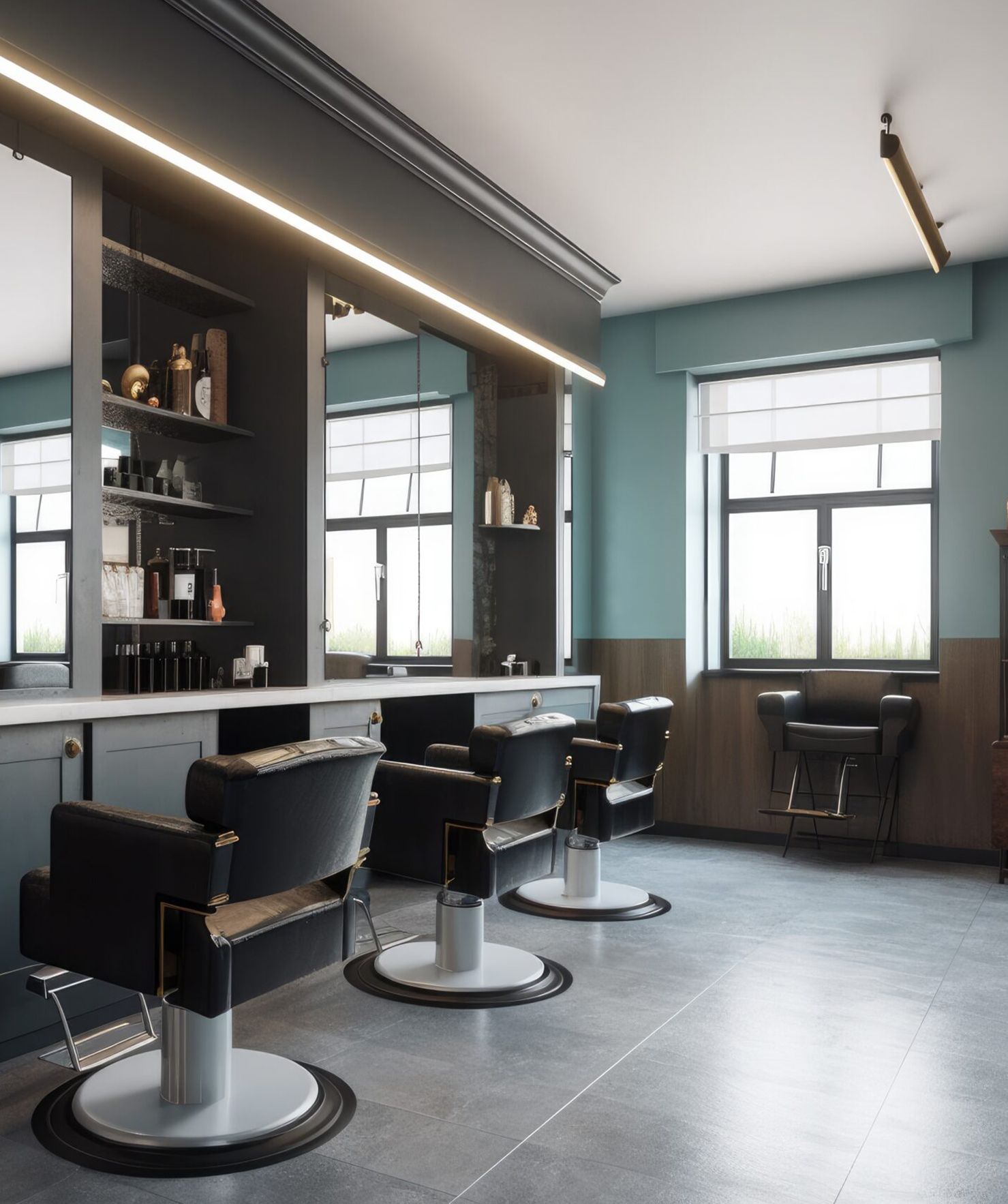 サロン内部の様子